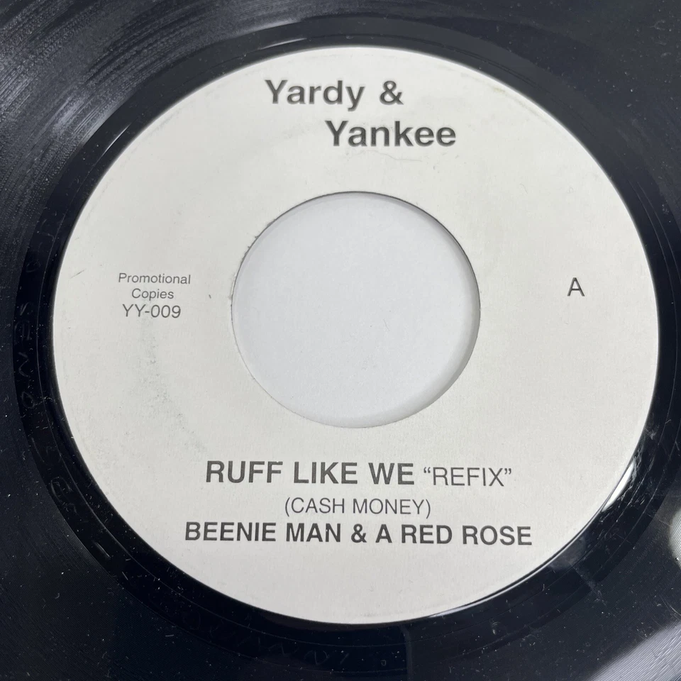 РЕДКАЯ! Beenie Man / Red Rose, Ruff Like We (виниловая пластинка, 45 об/мин, 7", 2003) ПРОМО - Изображение 1 из 4