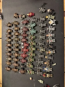 MegaBloks Dragons Krystal Wars Minifigure Lot Weapons & More 66 Figures 1lb + - Picture 1 of 7