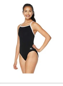 Speedo Women's Swimsuit One Piece Endurance+ Flyback Solid Adult Team Colors, 26 - Picture 1 of 3