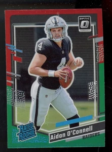 2023 Donruss Optic Rated Rookie Preview Red & Green Prizm AIDAN OCONNELL #360 - Bild 1 von 1