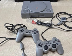 Sony SCPH-1001 PlayStation PS1 Konsole & Steuerung ungetestet und ohne Netzkabel D9 - Bild 1 von 4
