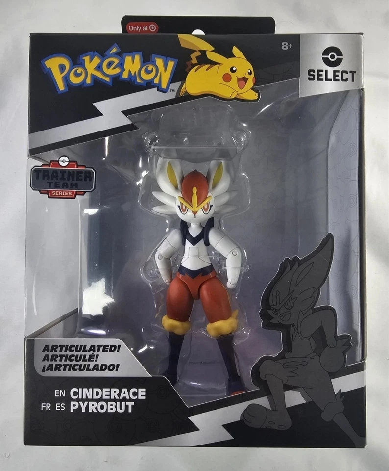 Pokémon Select Cinderace 6” Action Figure Jazwares Target Pokemon