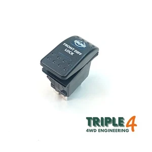 Interruptor basculante de bloqueo de diferencial delantero Ashcroft - Interruptor estilo Carling excelente calidad - Imagen 1 de 3