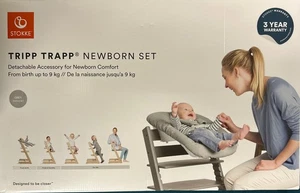 Stokke Tripp Trapp Newborn Set V2 in Grau Textilset Neu - Bild 1 von 5