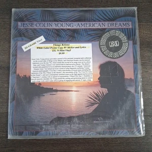 JESSE COLIN YOUNG AMERICAN DREAMS 12" LP VINYL RECORD VG+ ELEKTRA 1978 PROMO - Picture 1 of 7