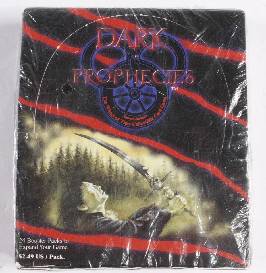 Wheel of Time Dark Prophecies TCG CCG Booster Box 24 paquetes - sellado Foto 1 de 4