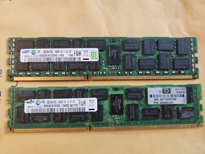 16GB (2x 8GB) SK Hynix HMT31GR7CFR4A-H9 T3 AG PC3L-10600R ECC Server Memory - Image 1 of 2