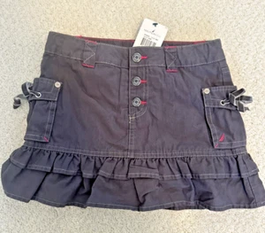 Nautica Girls Cargo Gray Skort NWT size 6 - Picture 1 of 2