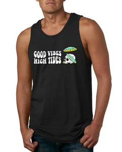 Good Vibes High Tides Streetwear Herren Tank Top - Bild 1 von 7