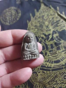 Thailändischer Buddha Amulett Phra LP Tuad Wat Changhai Anhänger. - Bild 1 von 3