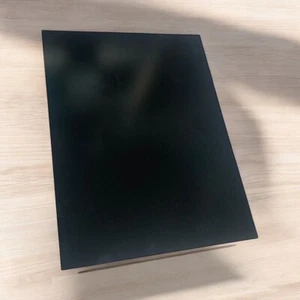 POM C schwarz 4 mm Platte Kunststoff Scheibe Wunschmaß Zuschnitt - Picture 1 of 3