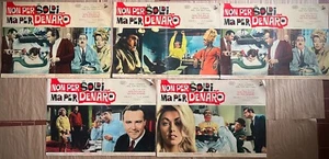 NON PER SOLDI MA PER DENARO-5 Fotobuste originali-Walter Matthau,Jack Lemmon1966 - Foto 1 di 1