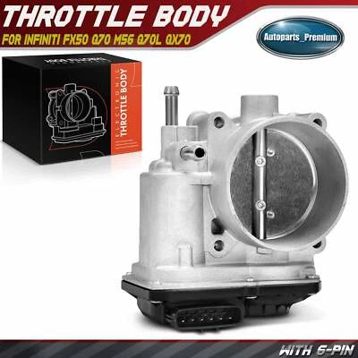 Cuerpo del acelerador de inyección de combustible con sensor TPS para INFINITI FX50 Q70 M56 Q70L QX70 Foto 1 de 4