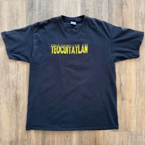 VTG Teocuitatlán de Corona Jalisco Double-Sided T-Shirt Black - Picture 1 of 9