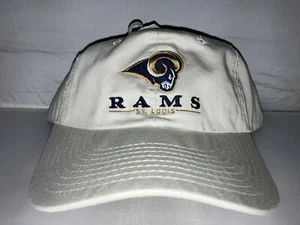 Vtg St Louis Los Angeles Rams Strapback Dad Hat cap Annco NWT NFL Football Rare - Picture 1 of 2