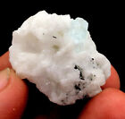 35 grammes belle tourmaline paraiba sur quartz spécimen d'Afghanistan