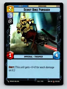 Vigilance Villainy Scout Bike Pursuer Imperial Trooper Unit Ziarno naziemne 2C 1H 4P - Zdjęcie 1 z 10