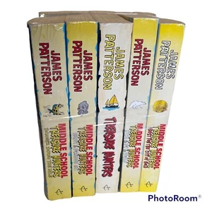 Menge 5 James Patterson Bücher ~ Schatzsucher 1-5 Mittelschule - Bild 1 von 11