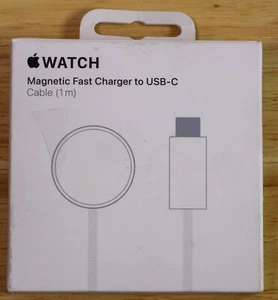 Apple Watch Chargeur Rapide Magnétique vers Câble USB-C 1 m (3 pieds) OEM MT0H3AM/A - Photo 1 sur 6