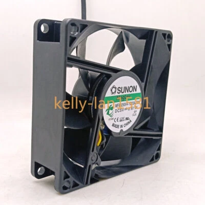 1pc SUNON MF80250V4-1Q03A-F99 8025 8CM 5V 0.61W 3-wire Inverter Cooling Fan - Image 1 of 4