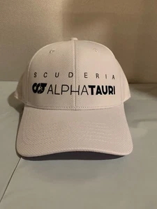 Redbull Scuderia AlphaTauri F1 Adjustable Snapback Hat Cap White New - Picture 1 of 4