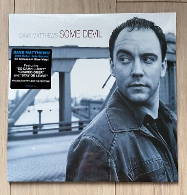 Dave Matthews - Some Devil - Iridescent Blue 2LP Vinyl Limited - Sealed New - Image 1 of 2