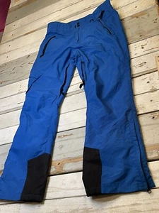 Shalom Snow Ski Pants Size S Blue Winter Sports Snowboard Lined Unisex - Picture 1 of 10