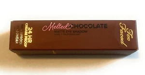 Too Faced Melted Chocolate Matte Liquid Eye Shadow Warm & Fudgy Brown New in Box - Picture 1 of 4