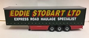 CORGI VINYL CURTAINSIDE TRAILER TRI-AXLE EDDIE STOBART (CT 3020) W813 PAO - Picture 1 of 1