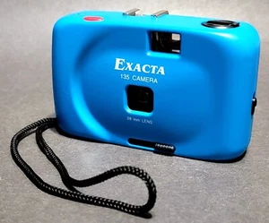 Lente de 28 mm para cámara fotográfica Exacta 135 - azul - Imagen 1 de 4