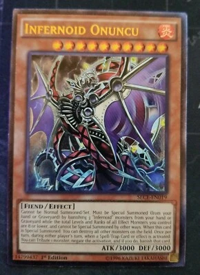 Infernoid Onuncu SECE-EN019 Ultimate Rare 1st Edition Yugioh NM - Image 1 of 2