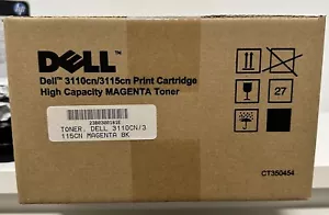 Dell 3110cn 3115cn Print Toner Cartridge High Capacity Magenta RF013 Printer NEW - Picture 1 of 6