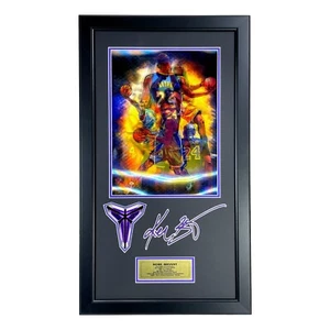 Kobe Bryant Custom Framed 3D Photo Collage Los Angeles Lakers Un Signed - Picture 1 of 8
