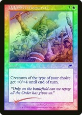MTG - Defensive Maneuvers - Onslaught - X1 - (MP) - FOIL - FREE SHIPPING