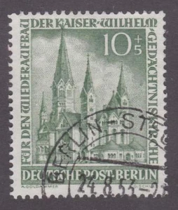 Germany (Berlin) 1950 #9NB9Kaiser Wilhelm Memorial Church - Semi-Postal Used - Picture 1 of 1