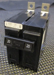 EATON CUTLER HAMMER BAB2020 2-P 20A 240V BOLT ON CIRCUIT BREAKER *SAMEDAY SHIP* - Picture 1 of 7