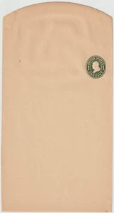 US #W405 1c Green Mint Wrapper Entire Never Folded On Wove Paper Shipped Flat - Picture 1 of 1