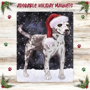 Catahoula Leopard Large Magnet for Refrigerator and Dishwasher Christmas NWT - Picture 1 of 5