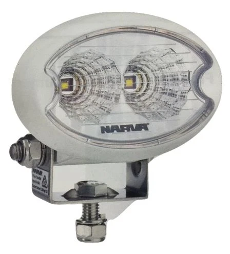 Narva 72446W 9-64v White Marine LED Flood Light 900 Lumen W/Proof S/S Hardware  - image 1 of 1