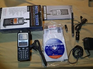UNIDEN BEARCAT BC250D 1K Chan. Handheld SCANNER +USB Program cable no p25 Works! - Picture 1 of 22