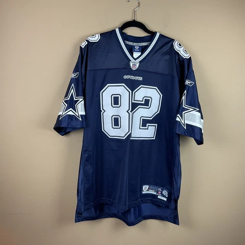 Reebok On Field Men’s XL Dallas Cowboys 82 Jason Witten Blue NFL Stitched Jersey Cover