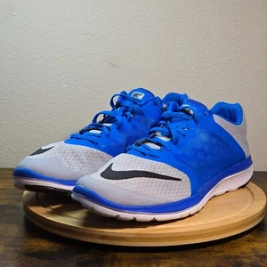 Nike Fs Lite Run 3 Herren Trainingsschuhe Größe 10,5 Blau Laufen - Bild 1 von 14