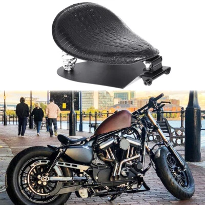 Alligator Solo Seat 3" Spring Base Bracket For Harley Davidson Heritage Softail - Image 1 of 4