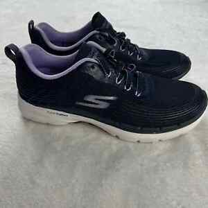 Skechers GOwalk 6 Inner Joy Women's Athletic Shoes women’s size 6 navy blue 