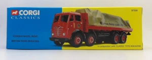 CORGI CLASSIC 97309 FODEN 8 WHEEL RIGID 'BRITISH ROAD SERVICES' RED MINT BOXED - Picture 1 of 6