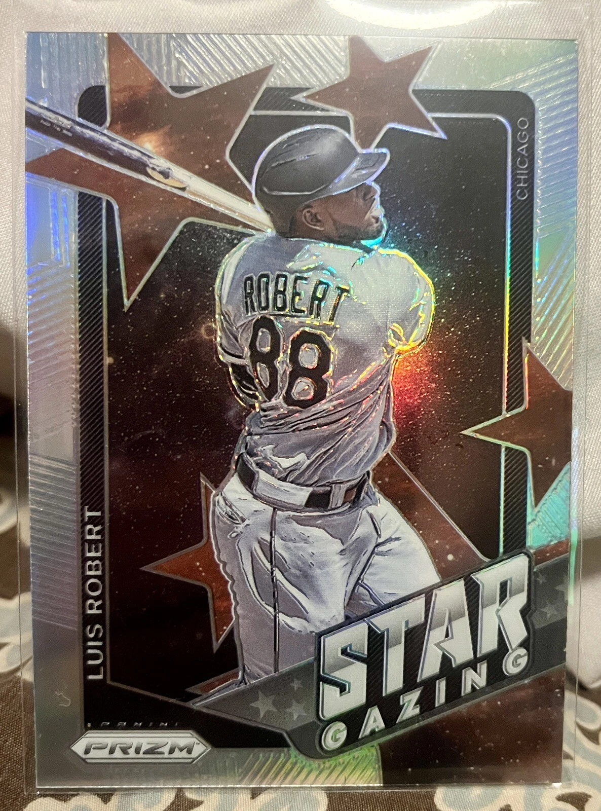 2021 Panini Prizm LUIS ROBERT Star Gazing Insert Chicago White Sox SG-2 ⚾️ ap