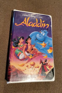 Walt Disney's Classic Aladdin VHS ** Black Diamond Edition 1993 #1662