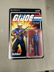 Super7 G.I. Joe ReAction Blueshirt hellbraun sauber rasiert Figur 3,75" - Bild 1 von 4
