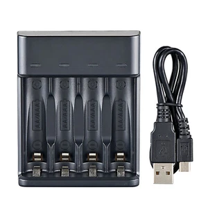 4-Slot   for AA/AAA Ni-MH    USB W4T0 - Picture 1 of 9