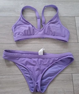 SWEATY BETTY Bikini Size Medium Lilac Mint condition - Picture 1 of 8